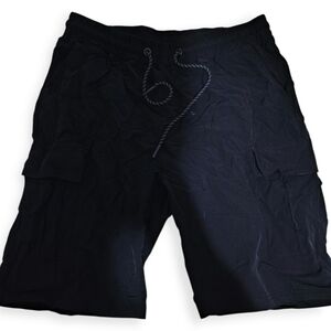 Cougar Sport Black Elastic Waist Shorts